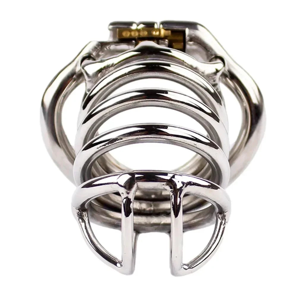 Stainless Steel Chastity Device  (S, M & L)