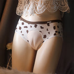 Load image into Gallery viewer, Heart Print Crossdresser Trans Sissy Hiding Gaff Panties
