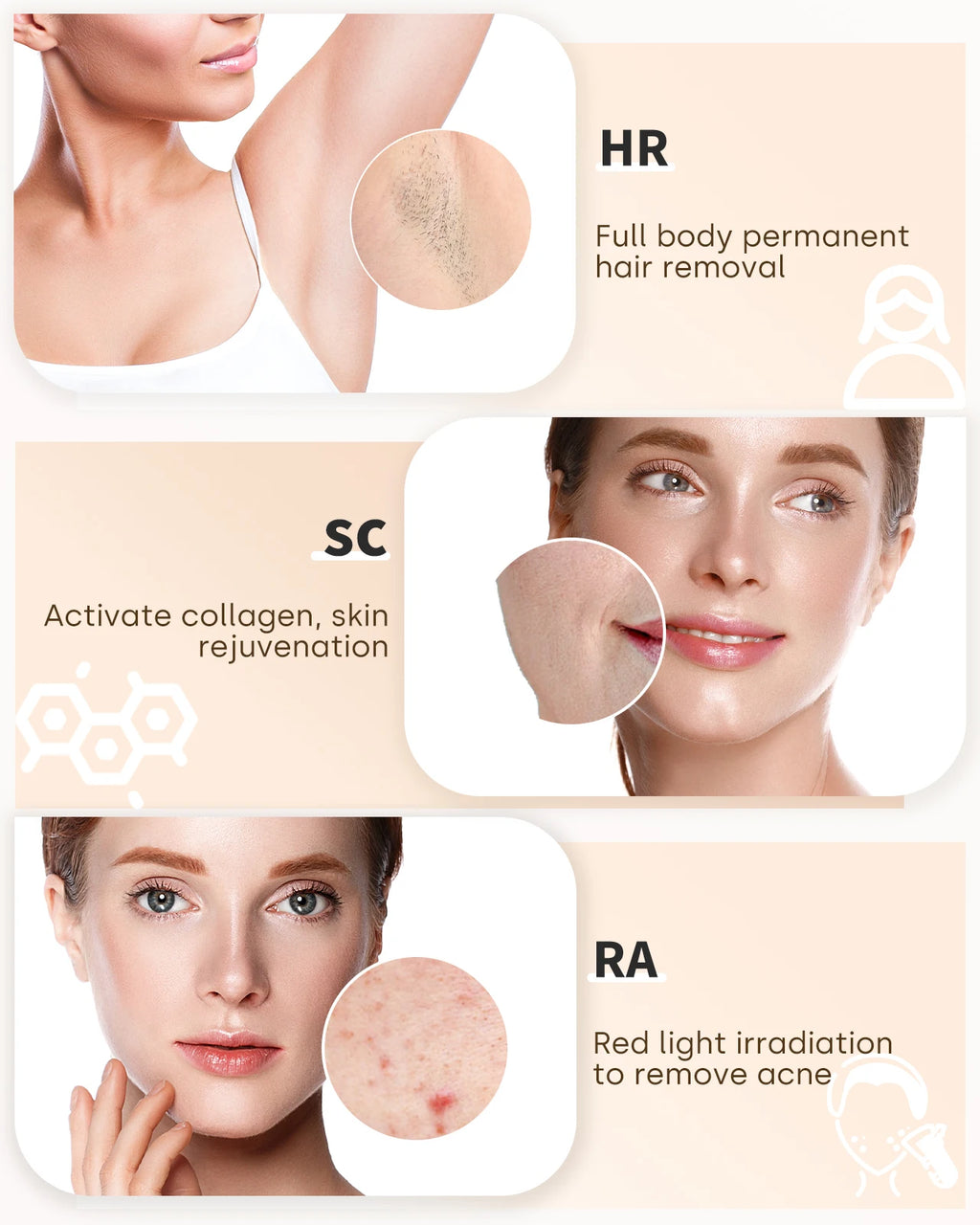 At Home Professional Laser Hair Removal