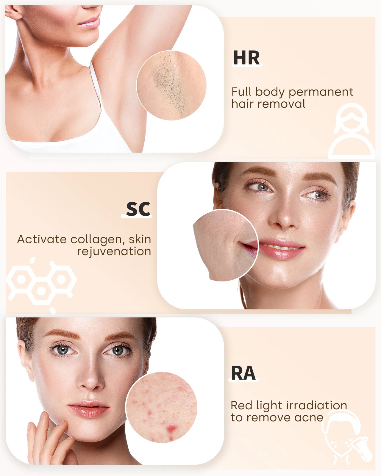 At Home Professional Laser Hair Removal