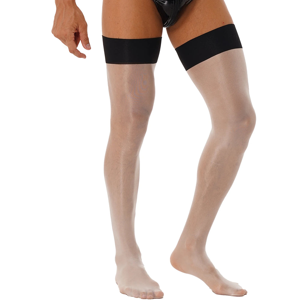 Men's Sheer Sissy Stockings