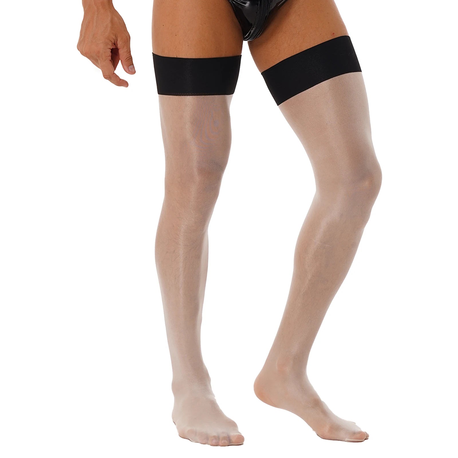 Men's Sheer Sissy Stockings