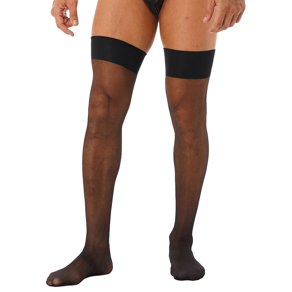 Men's Sheer Sissy Stockings
