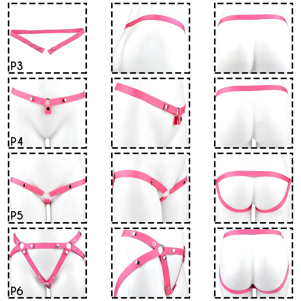 Elastic Chastity Belt for Sissy Boys