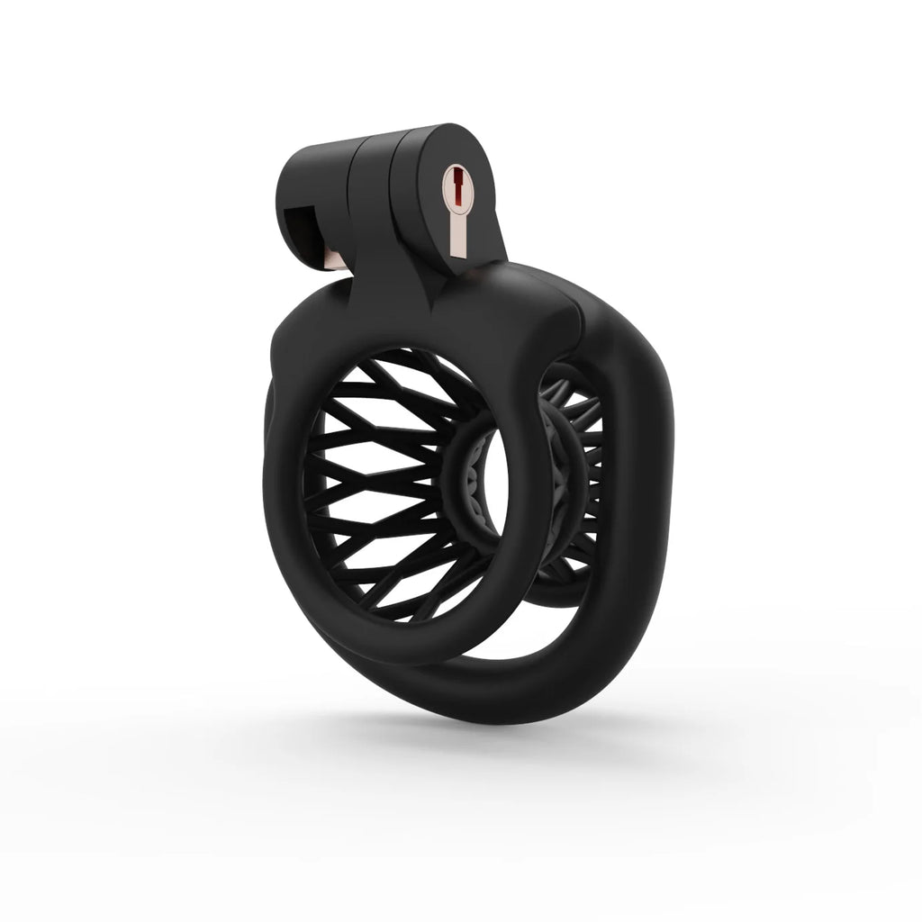Sissy Mini Male Chastity Cage (4 Rings)