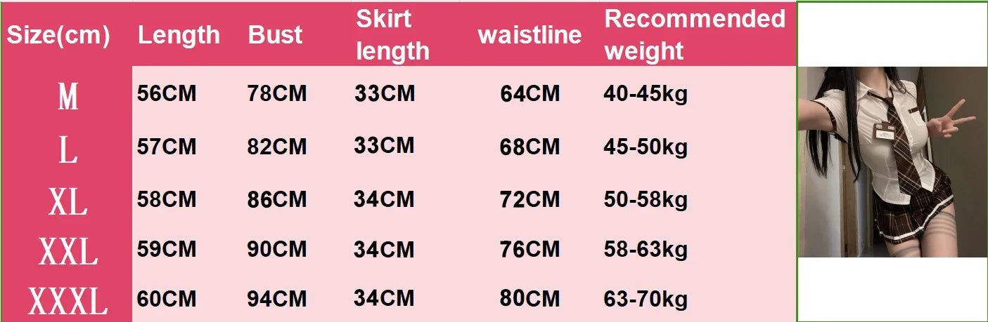 School Girl Uniform Costume