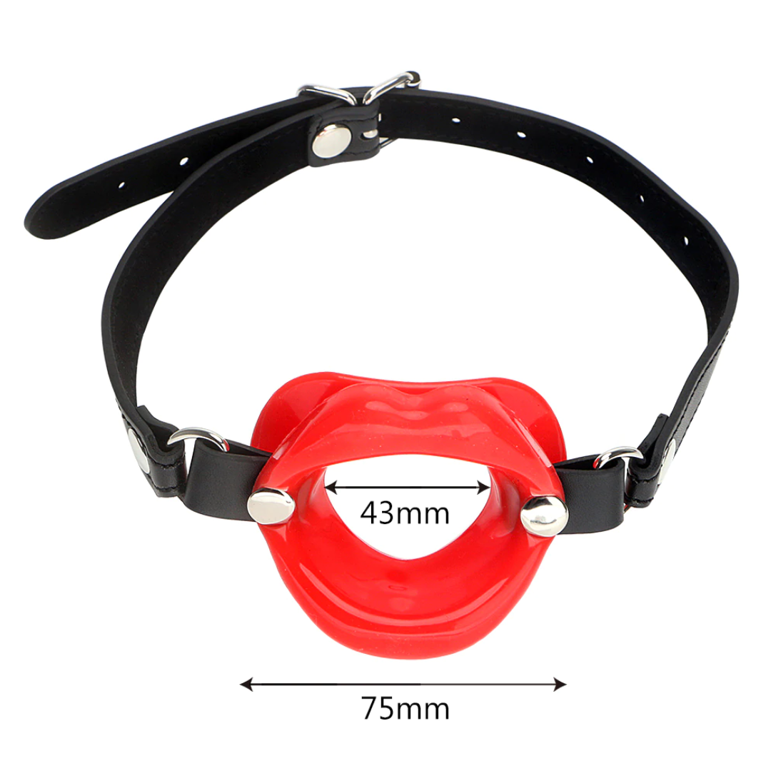 Sissy Slut Leather Mouth Opener – Embrace Your Obedient Side