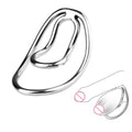 Sissy Fufu Clip Metal Chastity Device