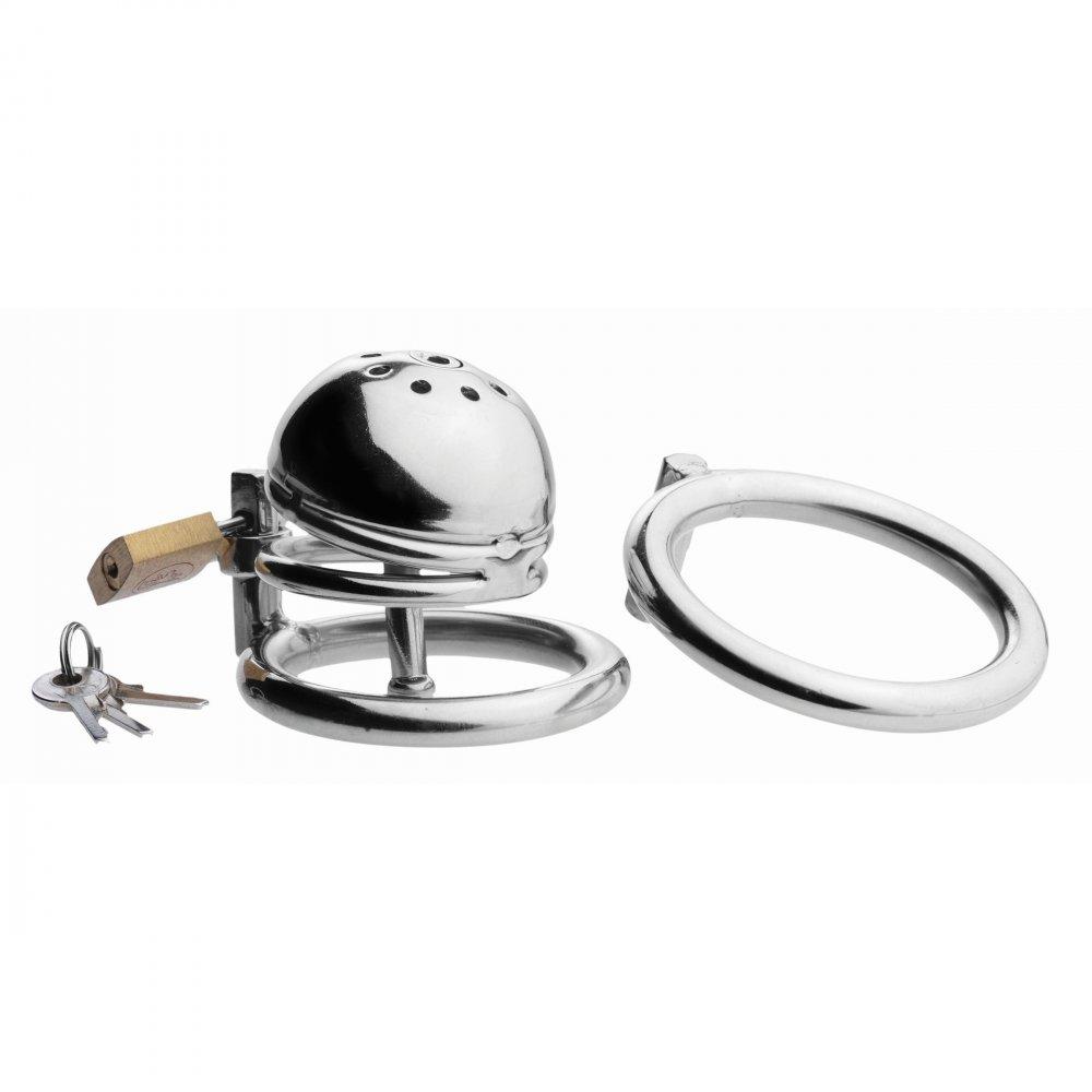 Extreme Confinement Cage with Cum-Thru Plug