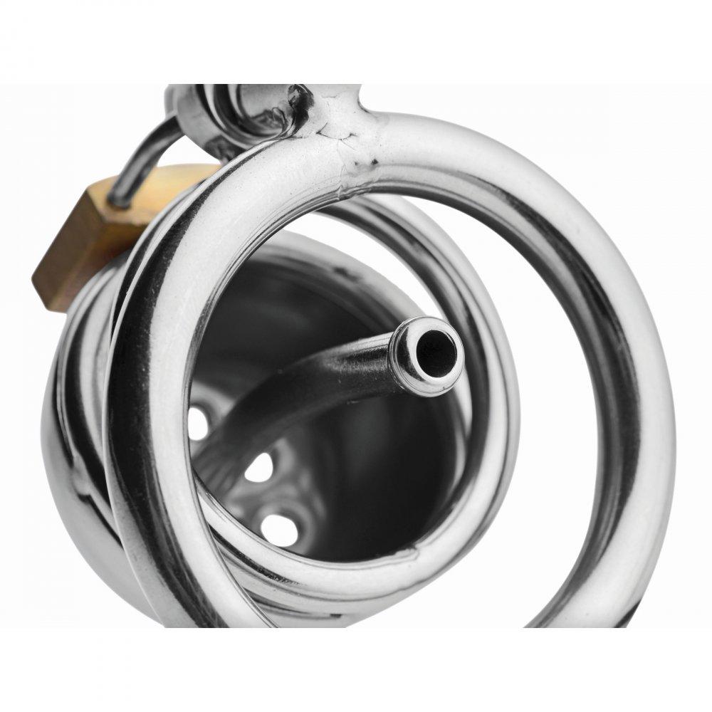 Extreme Confinement Cage with Cum-Thru Plug