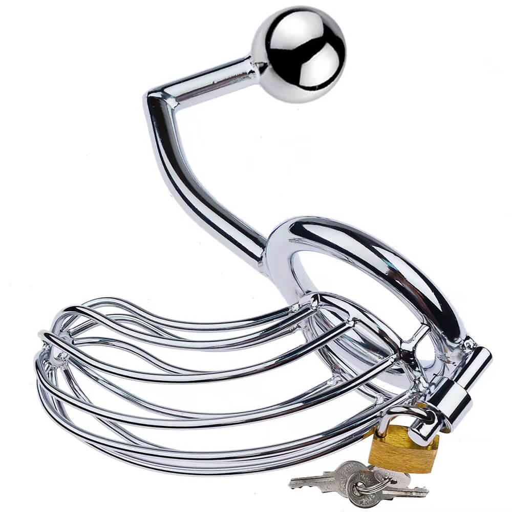 Chastity Cages With Butt Plug Attachment Sissy Lux Chastity Cages With Butt Plug Attachment Sissy Lux