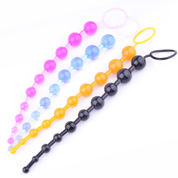 Silicone Anal Beads Sex Toys