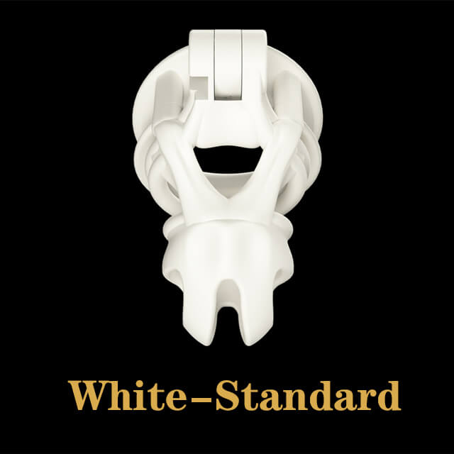 Arc Cobra Chastity Cage Chastity Device with 4 Rings