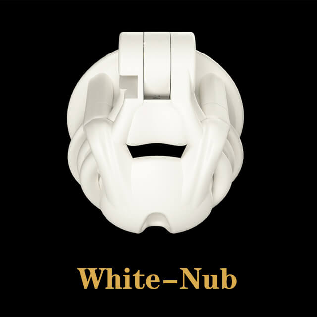 Arc Cobra Chastity Cage Chastity Device with 4 Rings