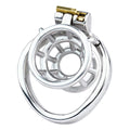 Design Metal Flower Basket Negative Chastity Cage