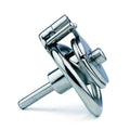 Double Screw Negative Chastity Cage With Catheter