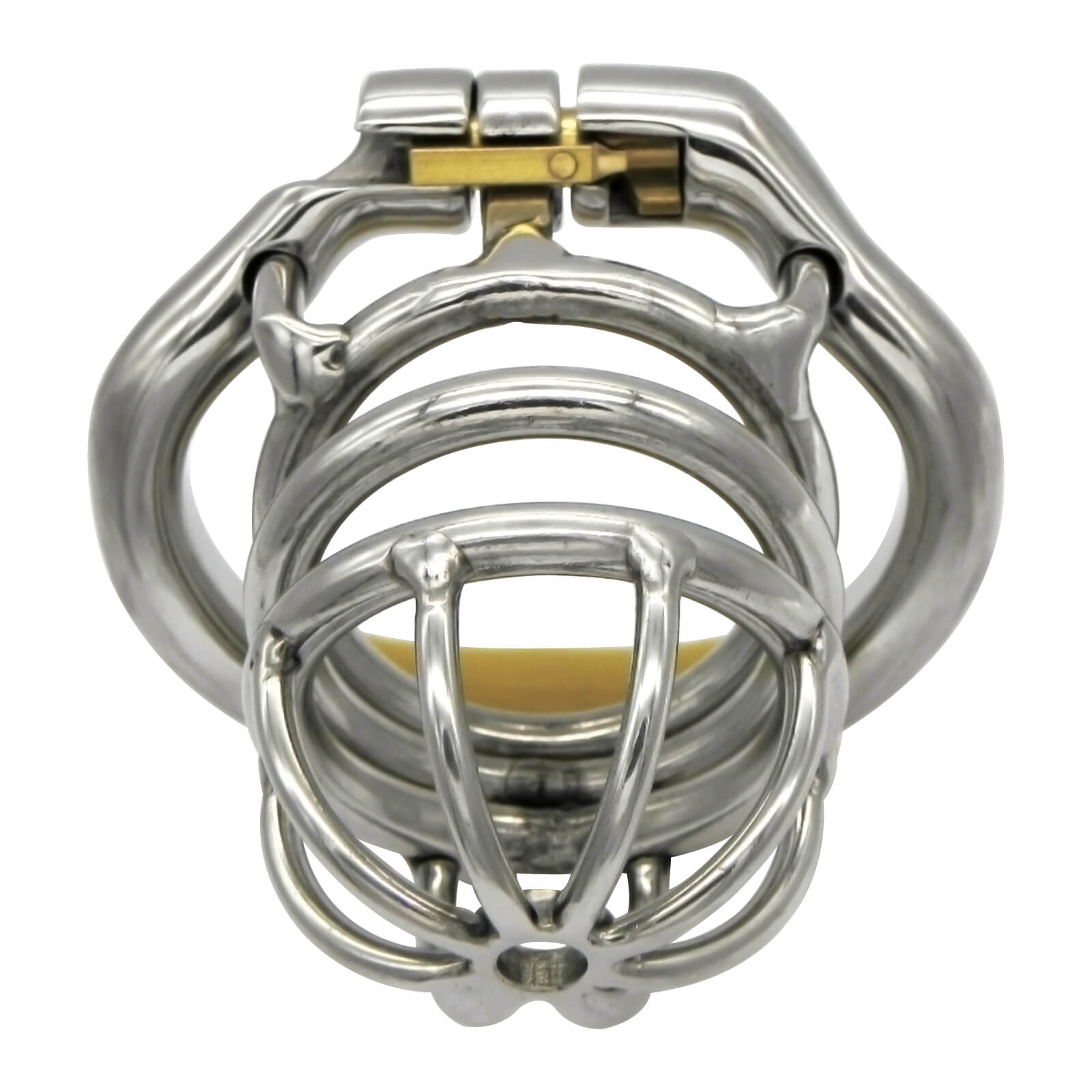 Stainless Steel Stealth Lock Male Chastity Device