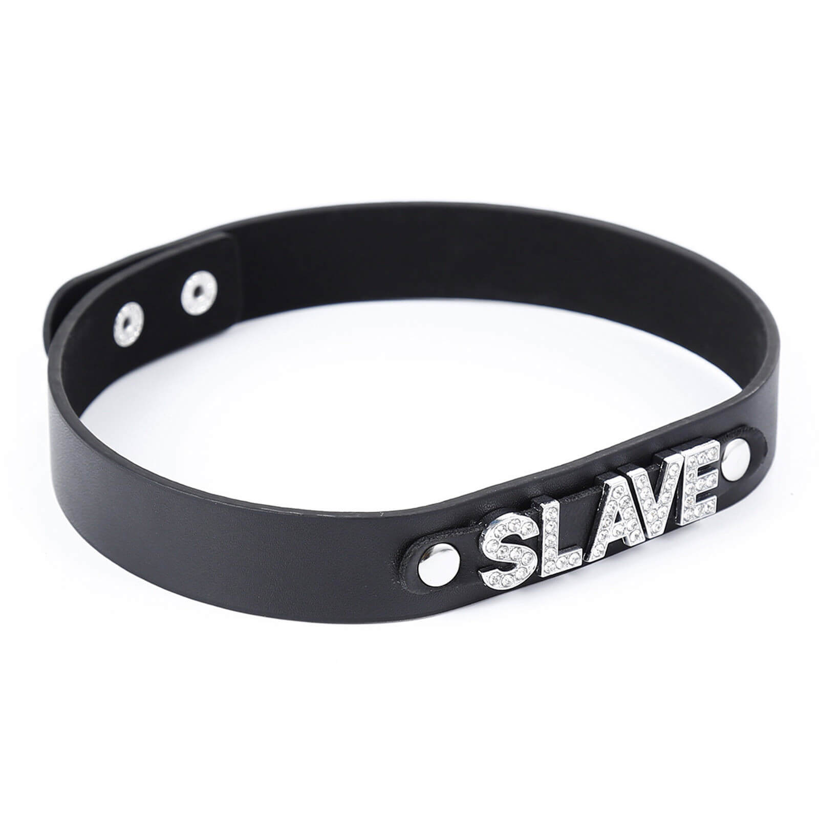 Leather Bondage Collar-Slave Or Sexy