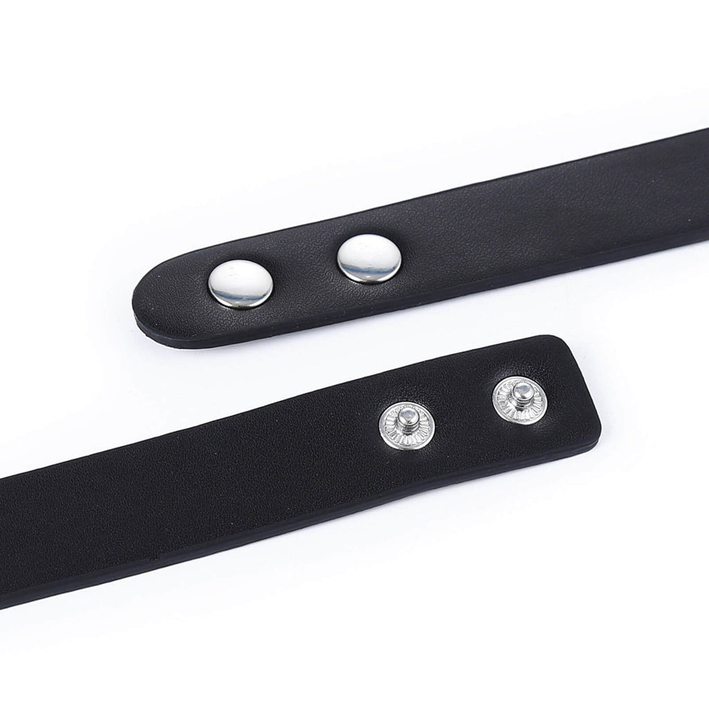 Leather Bondage Collar-Slave Or Sexy