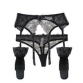 Exclusive Limited-Edition 3-Piece Lace Sissy Garter Set: Embrace Your Feminine Side Today!
