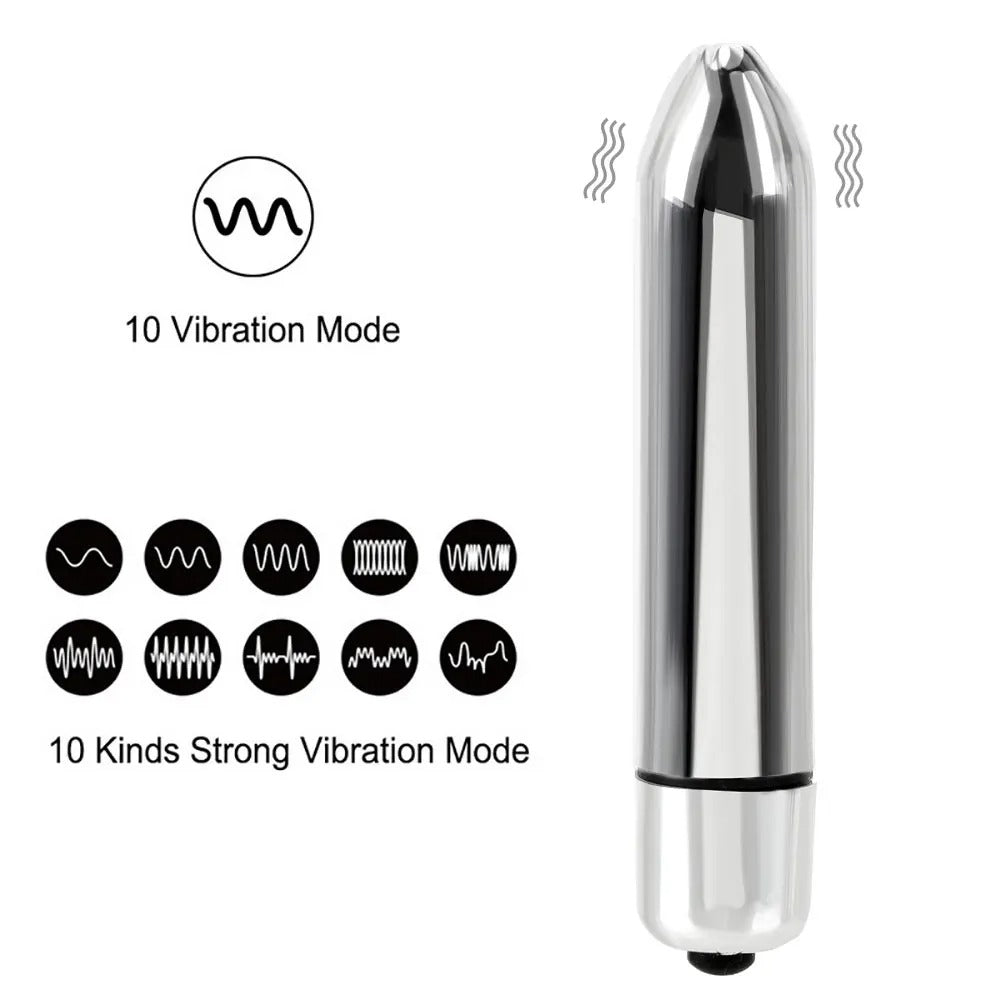 Sissy Orgasm Anal Set — Crystal Diamond Plugs & 10-Speed Vibrator