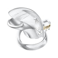 Breathable Chastity Cage With 3 Bondage Ring