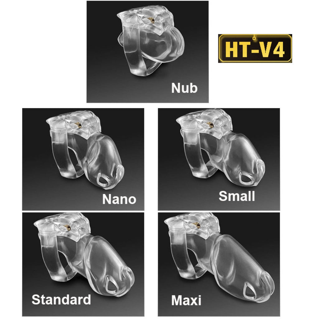 Newest HT V4 Resin Male Chastity Device