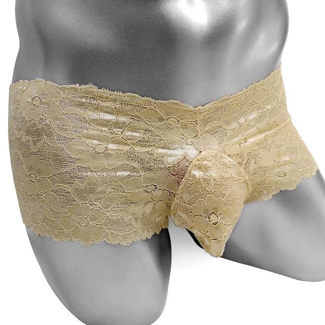 Floral Lace Pouch Panties