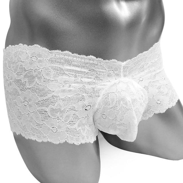 Floral Lace Pouch Panties