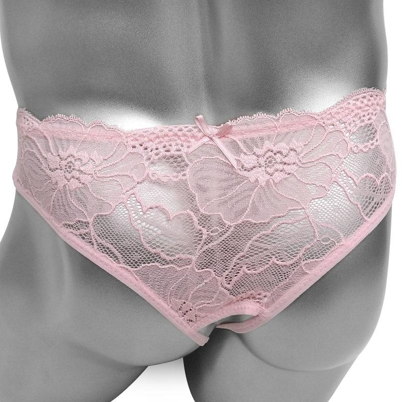 Open Crotch Lace Panties