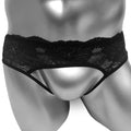 Open Crotch Lace Panties
