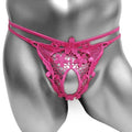 Lace G-String with Penis Hole