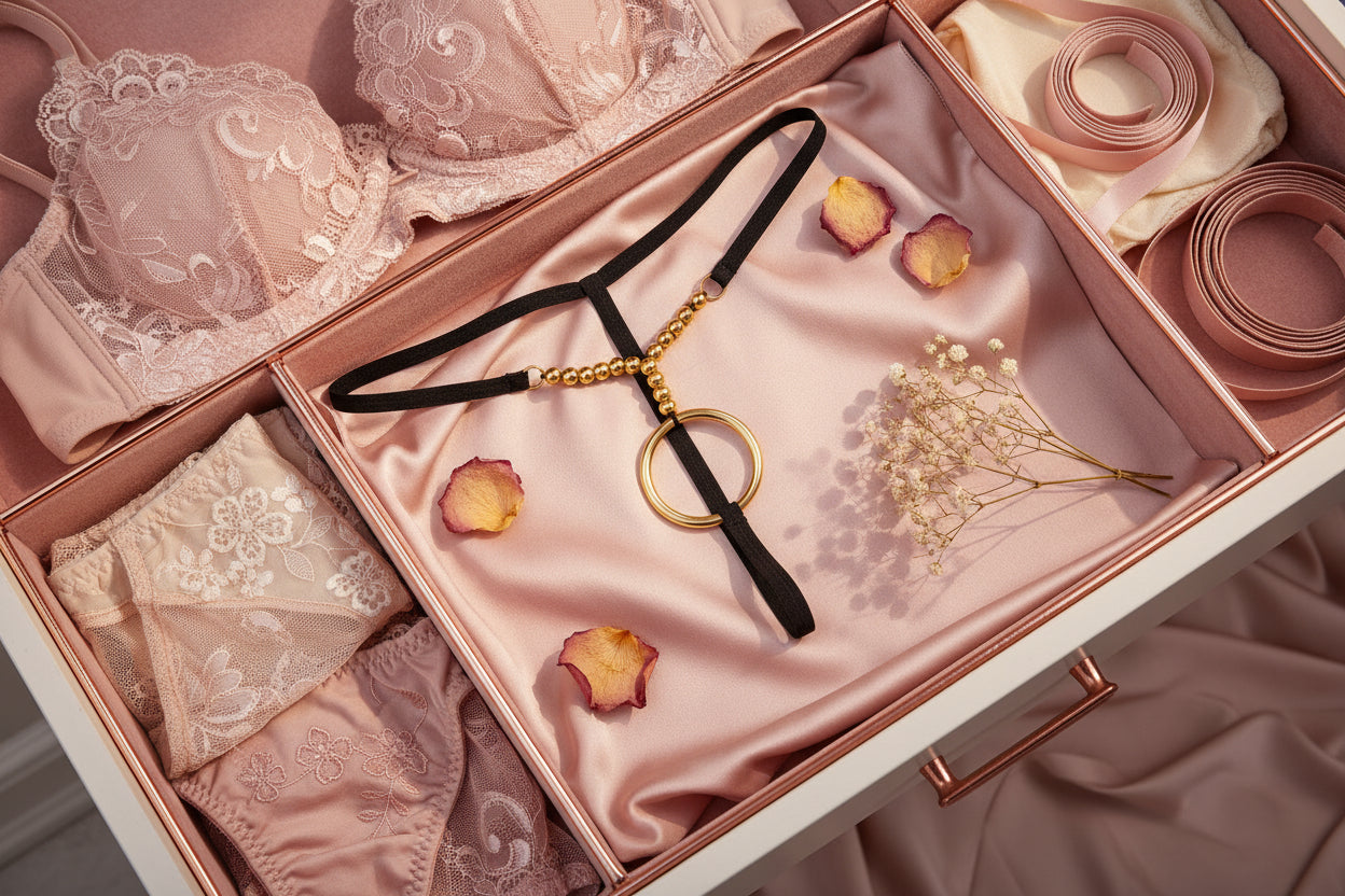 "Sissy Hilarie" G-String with O-Ring - Unleash Your Inner Sissy