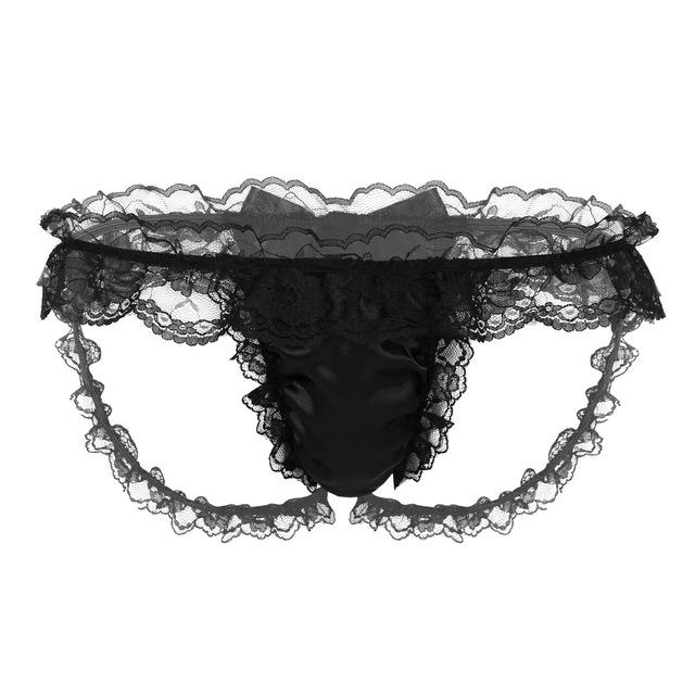 Frilly Ruffled Jockstraps Bikini