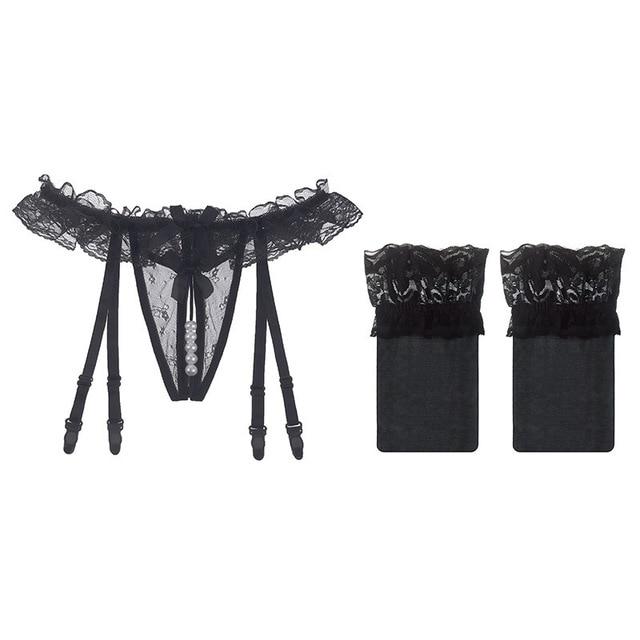 Lace Garter Belt Set
