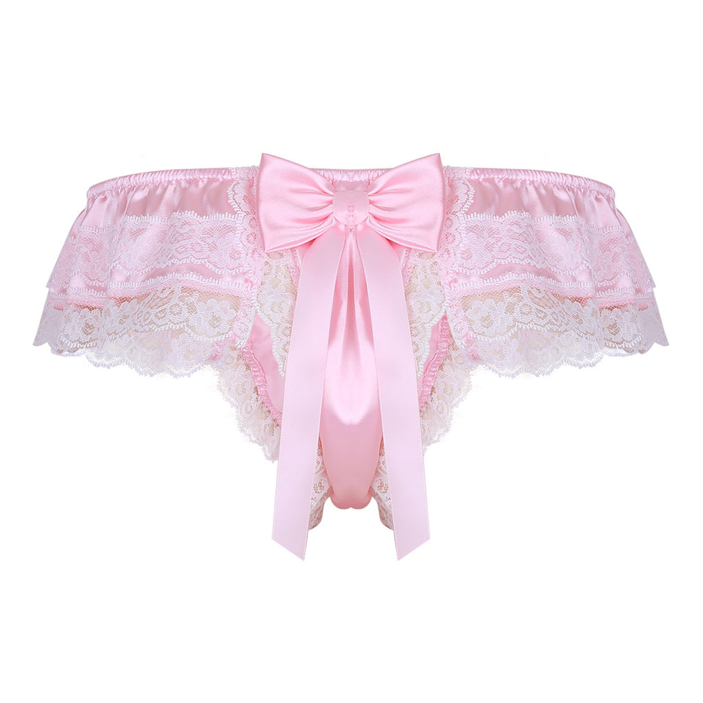 "Sissy Brie" Satin Panties – Feminizing Lingerie for Sissy Boys