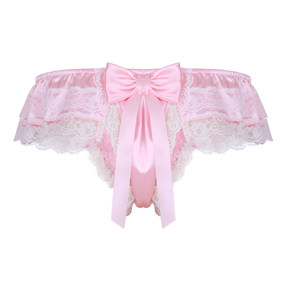 "Sissy Brie" Satin Panties – Feminizing Lingerie for Sissy Boys