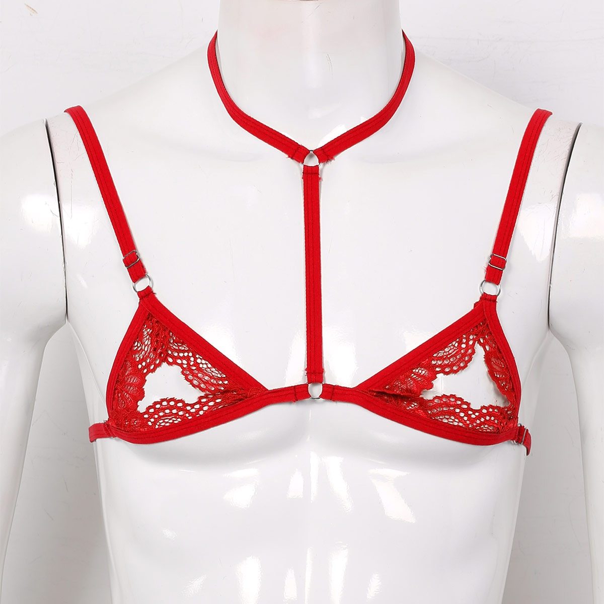 Sheer Lace Mini Sissy Bra