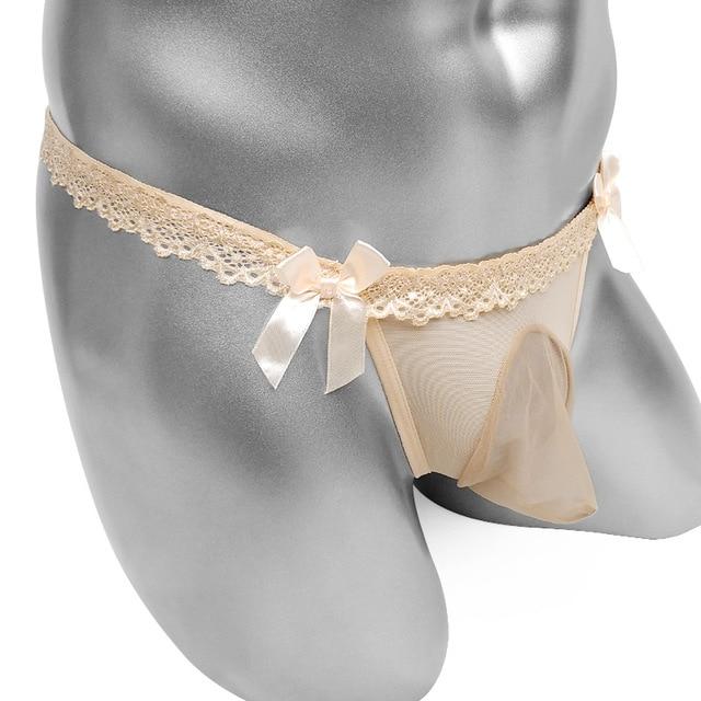 Lace Sissy Pouch Panties