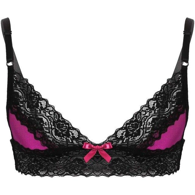 Sissy Lingerie Lace Bra