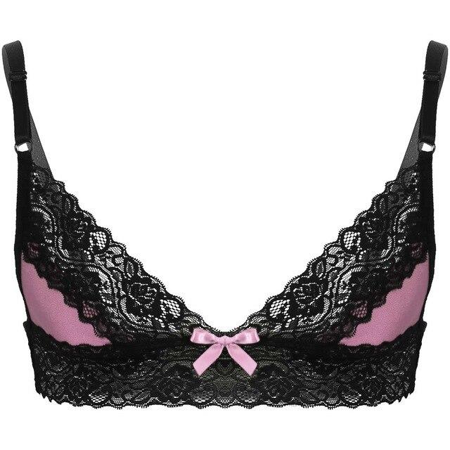 Sissy Lingerie Lace Bra