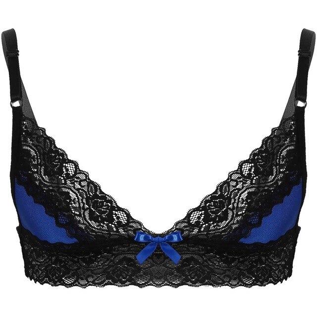 Sissy Lingerie Lace Bra