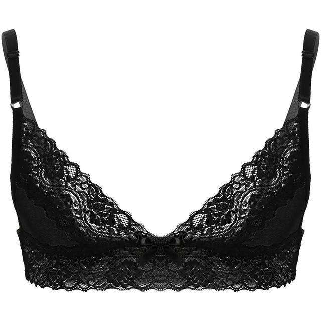 Sissy Lingerie Lace Bra
