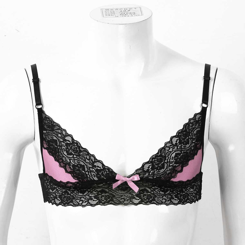 Sissy Lingerie Lace Bra