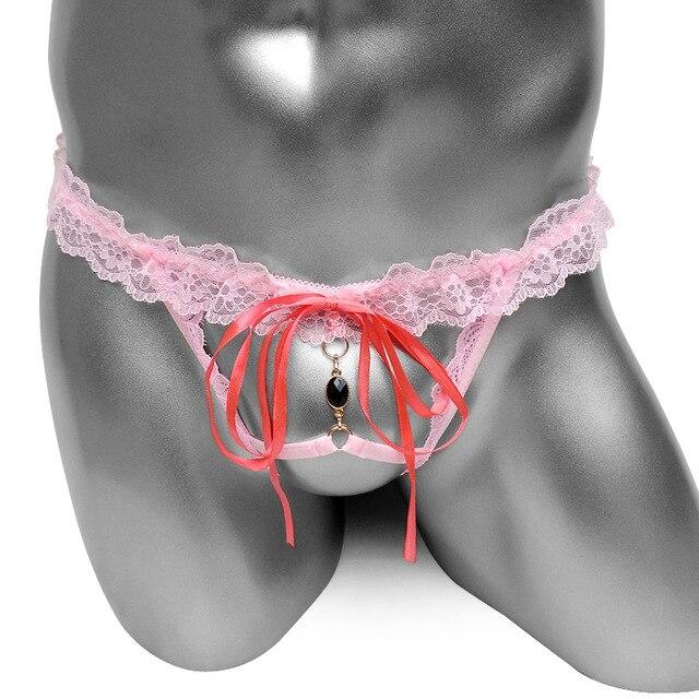 Funny Lace Mens Thong