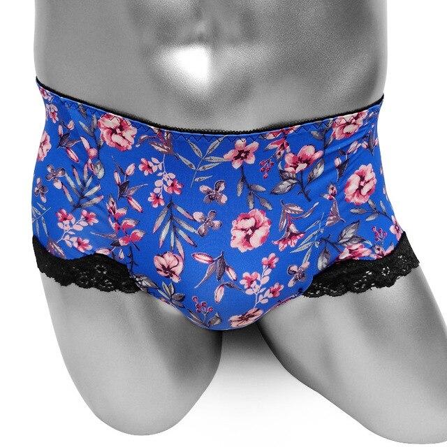 Sissy Panties - Floral High Waist