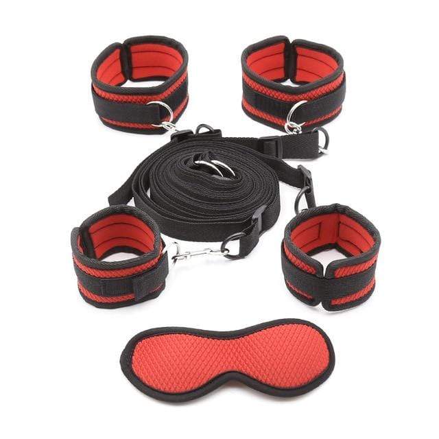Sadistic 4-Point Bondage Restraints