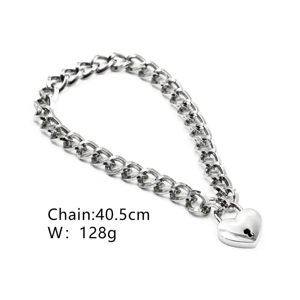 Locking Chainlike Metal Collar