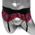 Sissy MiaEmbroidered Garter Belt