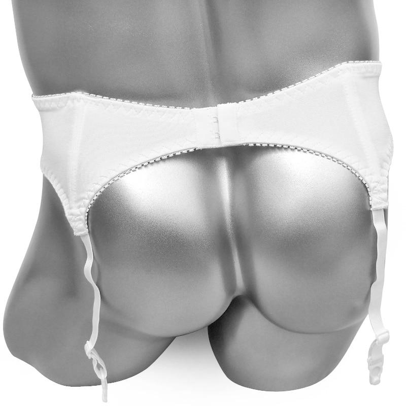 LunaSissy Luna Embroidered Garter Belt